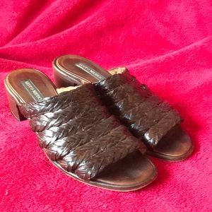 Sesto  Meucci Leather Slip on Shoes